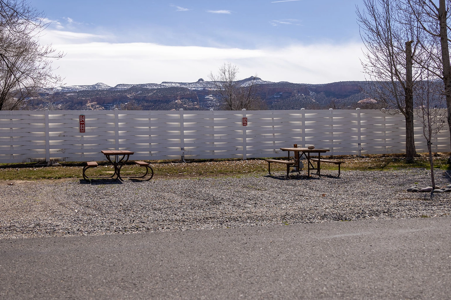 Premium Back-In RV Site